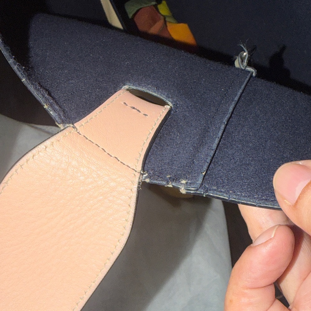 Celine tricolor tote with inside wallet - Picture 13 of 16